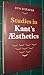 Studies in Kant's Aesthetics