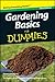 Gardening Basics For Dummies®, Mini Edition