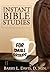 Instant Bible Studies for Small Groups by Barry L. Davis