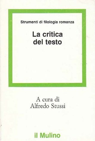 La critica del testo