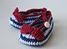 Crochet pattern nautical french style baby booties (52) (Crochet booites)