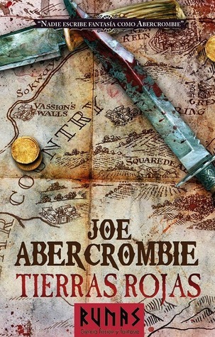 Portada de Tierras rojas, de Joe Abercrombie