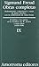 El delirio y los sueños en la Gradiva de W. Jensen y otras obras 1906-08 (Obras completas, Vol 9)