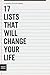 17 Lists That Will Change Y...