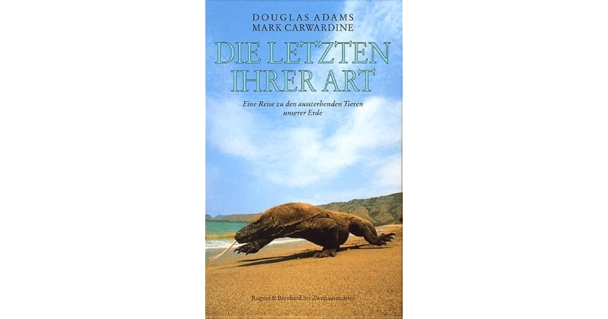 die letzten ihrer art douglas adams