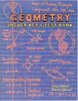 Geometry Answer Key and Test Bank
