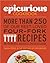 The Epicurious Cookbook by Tanya Steel