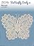 Crochet Pattern Butterfly Doily 2 PA140-R