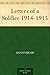 Letters of a Soldier 1914-1915