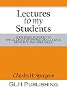 Book cover for Lectures to My Students