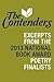 The Contenders: Excerpts from the 2013 National Book Award Poetry Finalists
