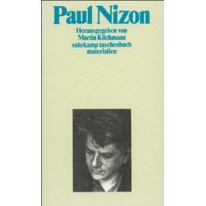 Paul Nizon. Herausgegeben von Martin Kilchmann