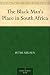 The Black Man's Place in So...
