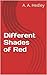 Different Shades of Red: BRITISH CRIME NOVEL