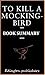 To Kill a Mockingbird Book Summary