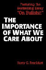 The Importance of What We Care About (Paperback)