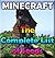 Complete List of Minecraft Seeds