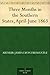 Three Months in the Southern States, April-June 1863 by Arthur James Lyon Fremantle