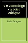 e e cummings - a brief critique e e cummings - a brief critique