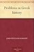 Problems in Greek history