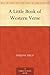 A Little Book of Western Verse