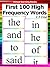 First 100 High Frequency Words: Individual Flashcards (Learn To Read (Learning To Read Flashcards For Children))