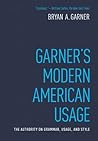 Book cover for Garner's Modern American Usage