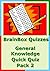 BrainBox Quizzes General Knowledge Quick Quiz Pack 2