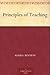 Principles of Teaching