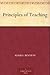 Principles of Teaching