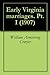 Early Virginia marriages. Pt. I (1907)