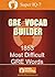 GRE - 1853 Most Difficult GRE Words from Vocab Builder Mind Machine