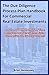 The Due Diligence Process Plan Handbook For Commercial Real Estate Investments