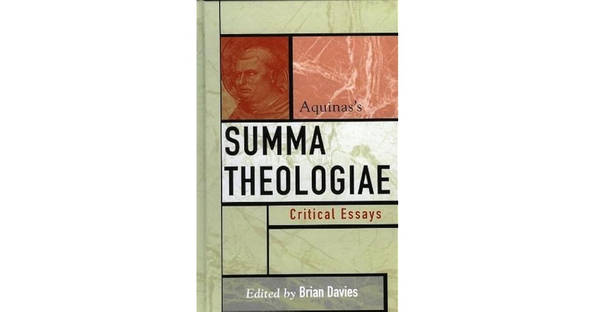 Aquinas's Summa Theologiae by Brian Davies