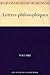 Lettres philosophiques