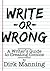 Write or Wrong: A Writer's Guide to Creating Comics