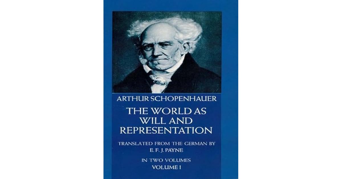 Schopenhauer The World As Will And Representation