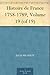 Histoire de France 1758-1789, Volume 19 (of 19) (French Edition)