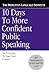 10 Days to More Confident Public Speaking by The Princeton Language Inst...