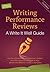 Writing Performance Reviews...