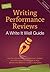 Writing Performance Reviews by Natasha Terk