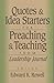 Quotes and Idea Starters fo...