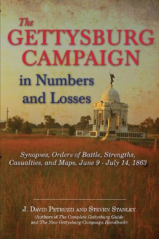 The Gettysburg Campaign in Numbers and Losses: Synopses, Orders of Battle, Strengths, Casualties, and Maps, June 9 - July 14, 1863 (Hardcover)