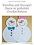 Snowboy and Snowgirl Decor Crochet Pattern Amigurumi toy (LittleOwlsHut) (Potholder Crochet Pattern Book 7)