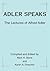 Adler Speaks: The Lectures of Alfred Adler