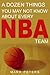 A Dozen Things You May Not Know About Every NBA Team
