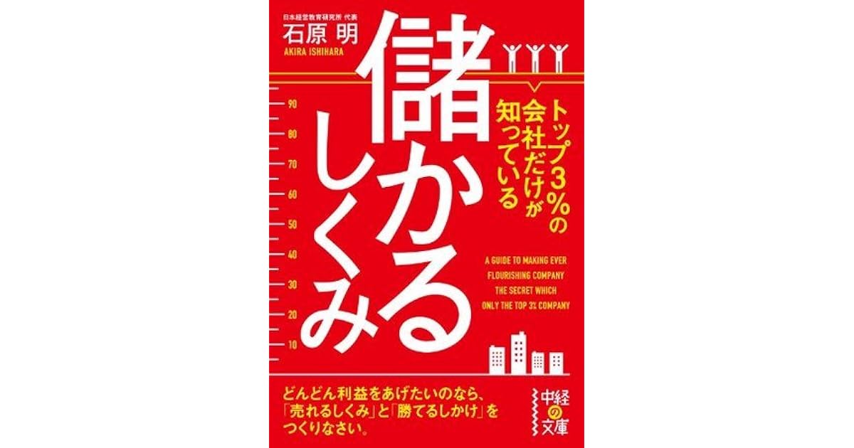 トップ３ の会社だけが知っている儲かるしくみ 中経の文庫 By 石原 明