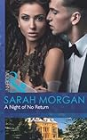 A Night of No Return by Sarah   Morgan
