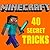 Minecraft: 40 SECRET Minecraft Tricks to Impress Your Friends!