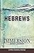 Immersion Bible Studies: Hebrews